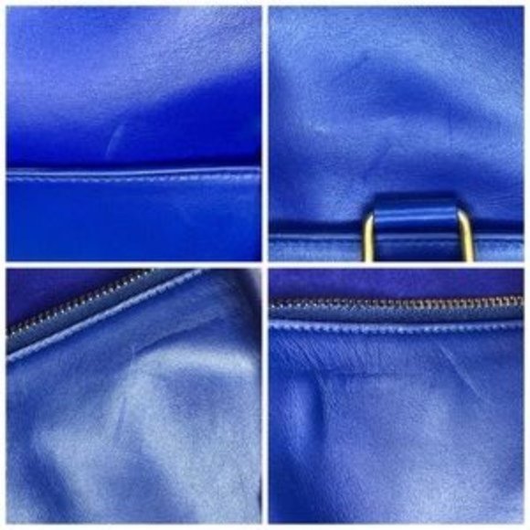 Saint Laurent Cobalt Blue Classic Duffle 12 Bag - Picture 14 of 14